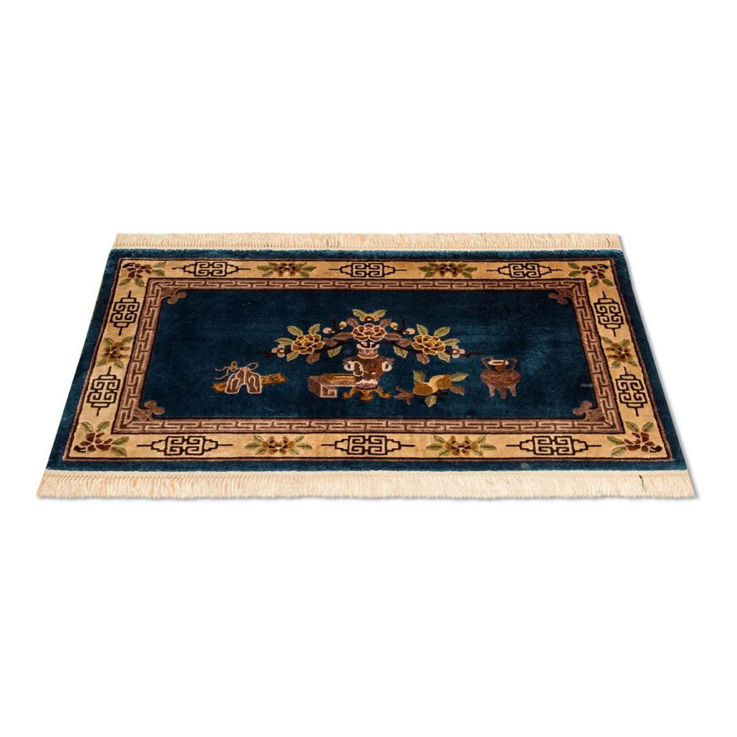 China Seide Teppich 122x69cm - Orientteppich - Image 5