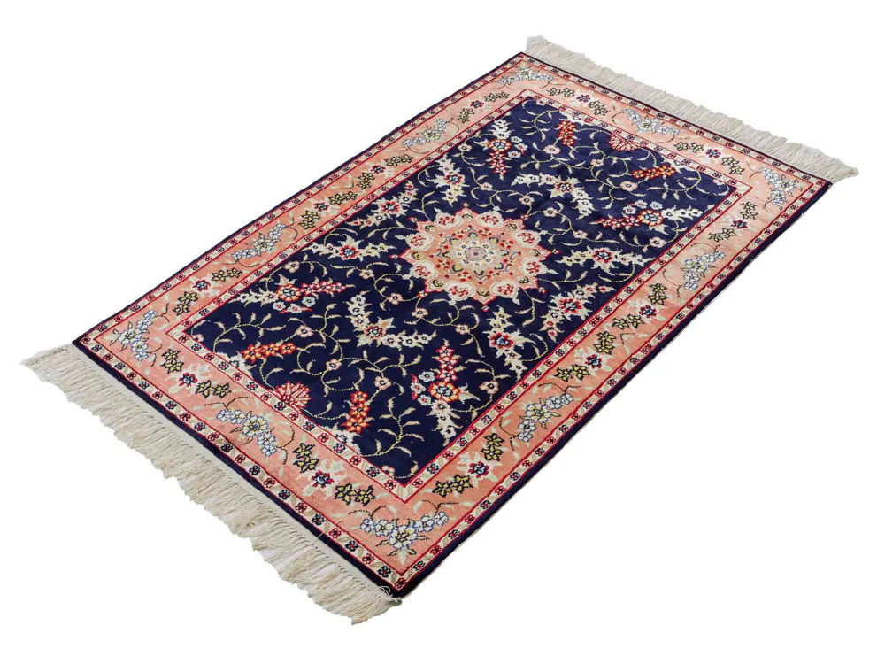 China Seide Teppich 123x77cm - Orientteppich - Image 5