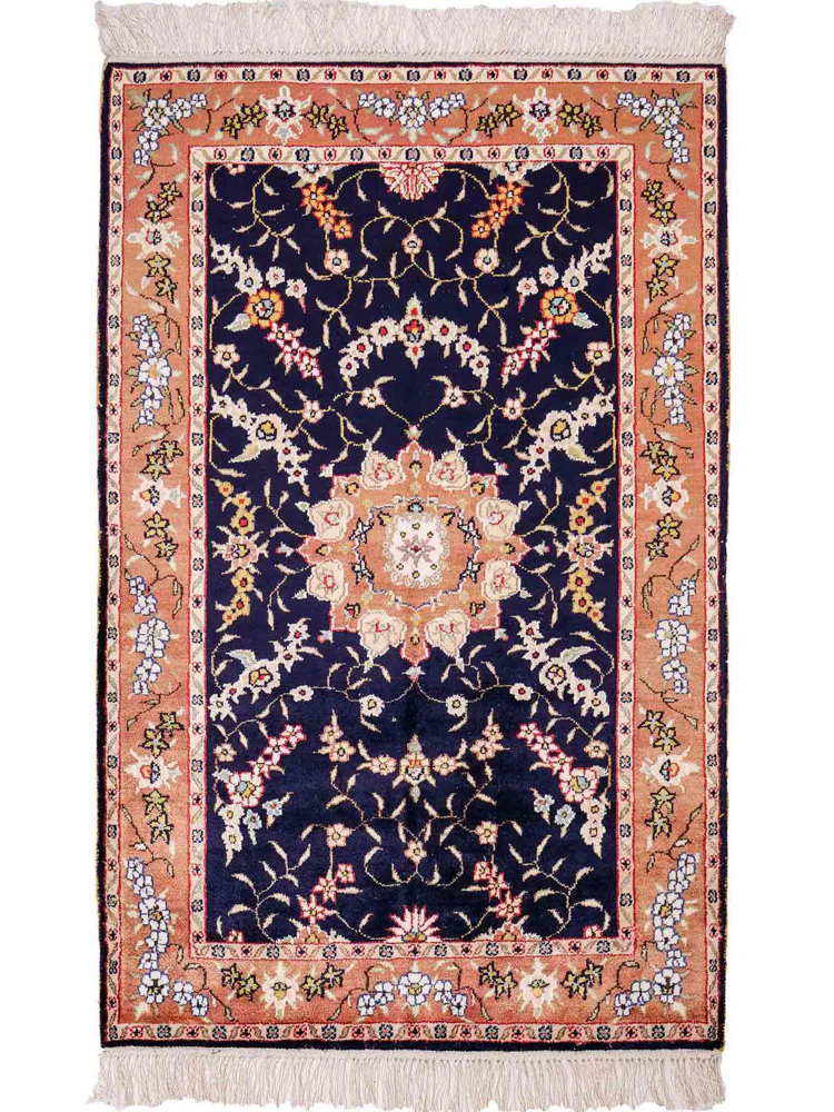 China Seide Teppich 123x78cm - Orientteppich