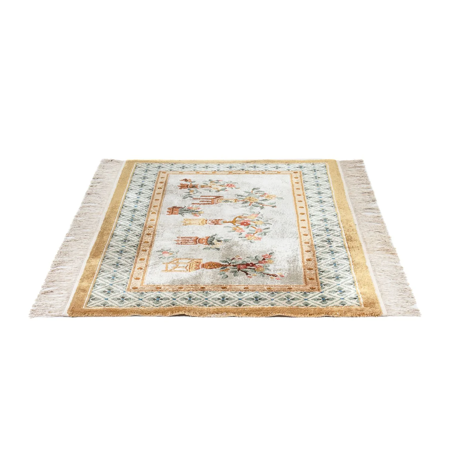 China Seide Teppich 154x93cm - Orientteppich - Image 5