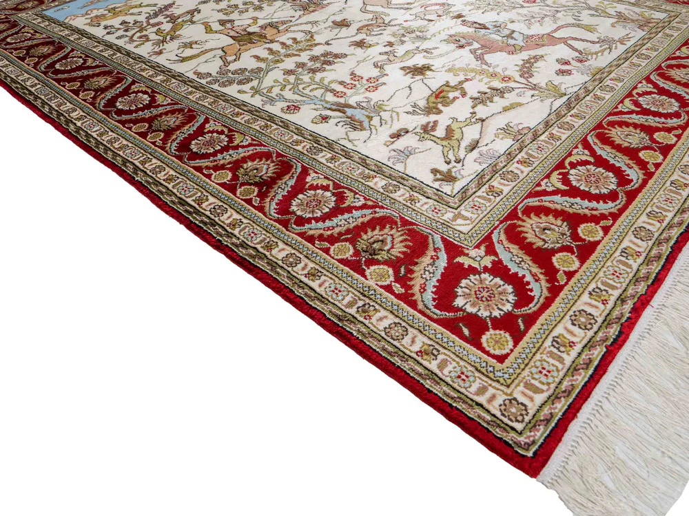 China Seide Teppich 176x124cm - Orientteppich - Image 3