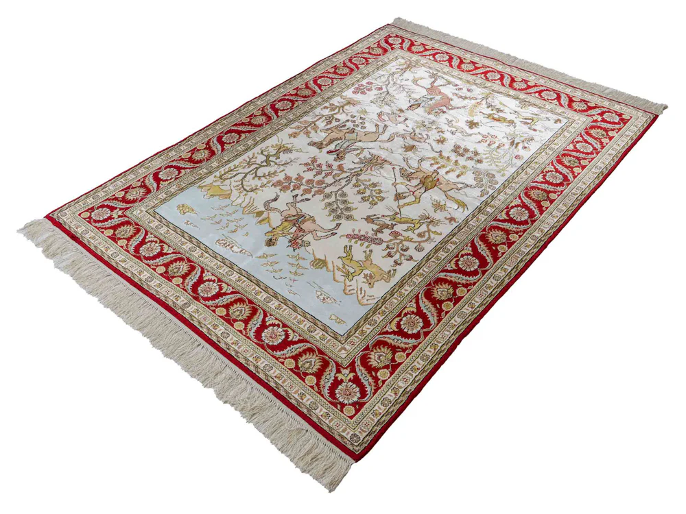 China Seide Teppich 176x124cm - Orientteppich - Image 5