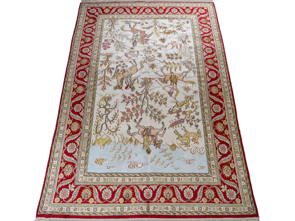 China Seide Teppich 176x124cm - Orientteppich - Image 6