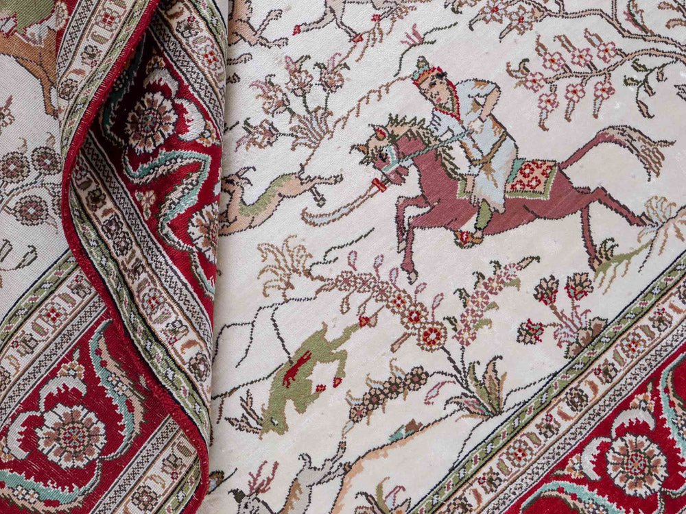 China Seide Teppich 180x124cm - Orientteppich - Image 2