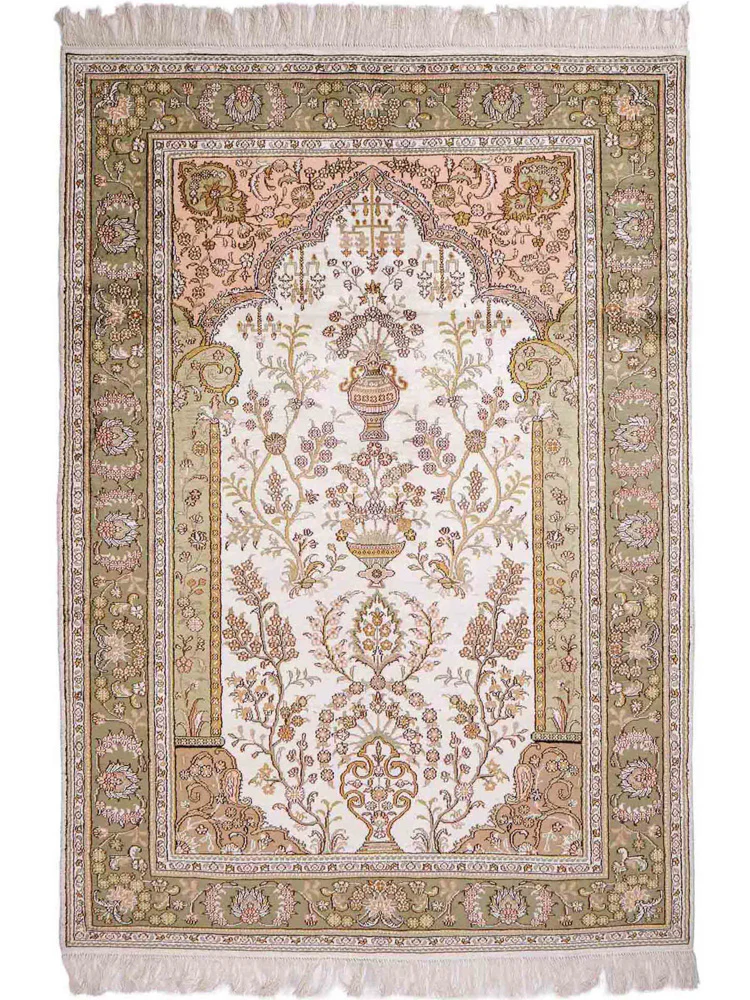 China Seide Teppich 181x123cm - Orientteppich