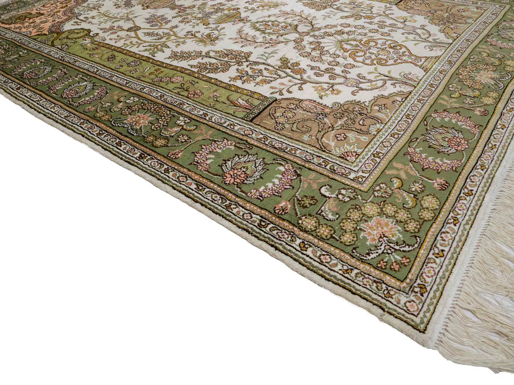 China Seide Teppich 181x123cm - Orientteppich - Image 3