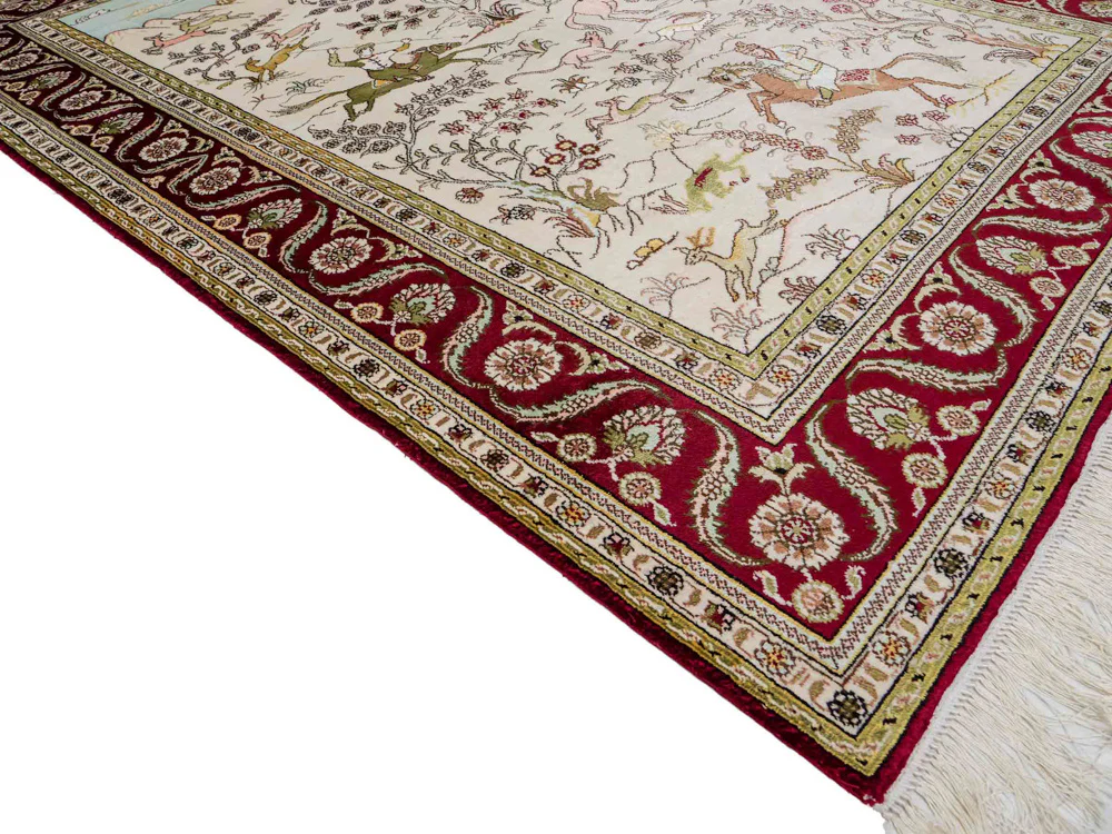 China Seide Teppich 183x125cm - Orientteppich - Image 3