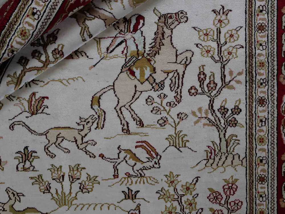 China Seide Teppich 183x126cm - Orientteppich - Image 2