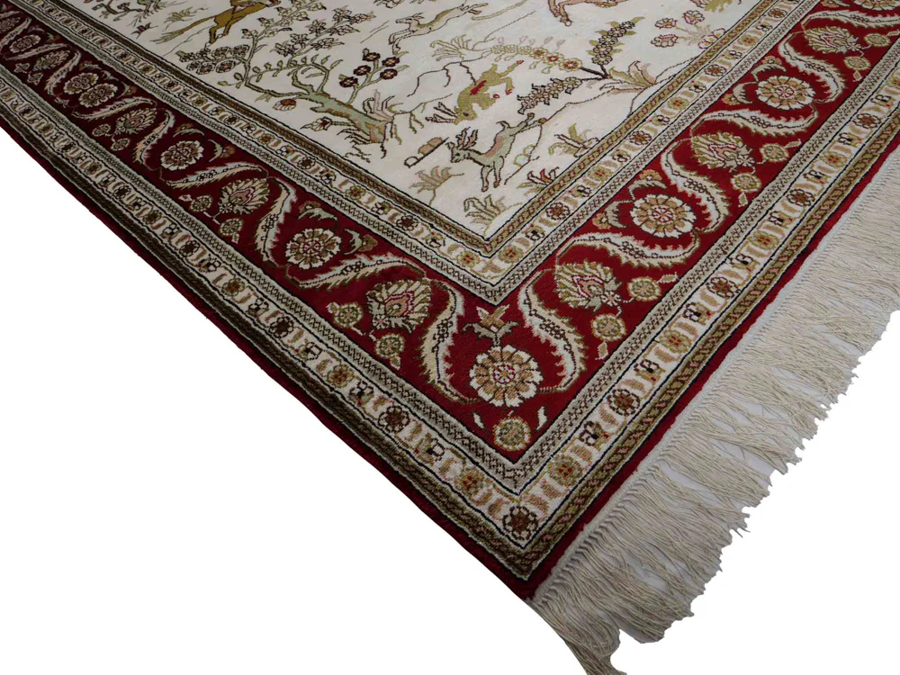 China Seide Teppich 183x126cm - Orientteppich - Image 3
