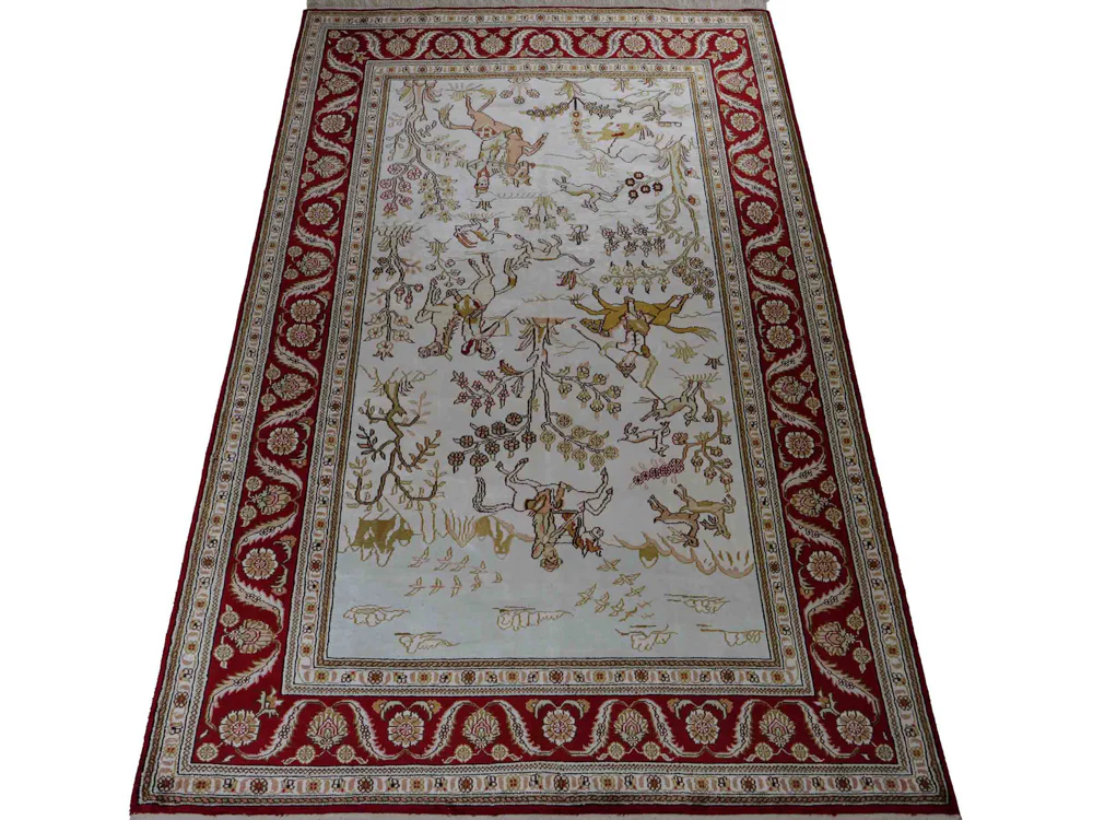 China Seide Teppich 183x126cm - Orientteppich - Image 6