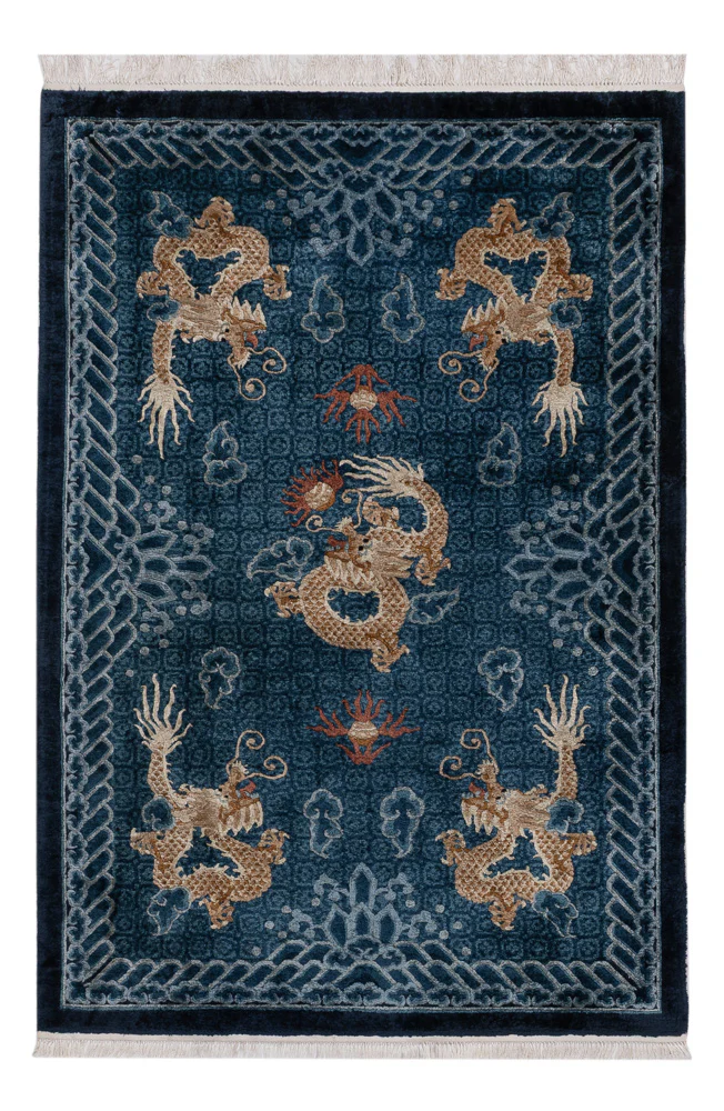 China Seide Teppich 187x123cm - Orientteppich