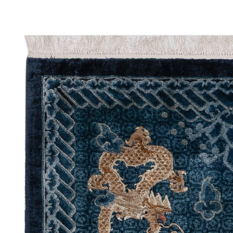 China Seide Teppich 187x123cm - Orientteppich - Image 3