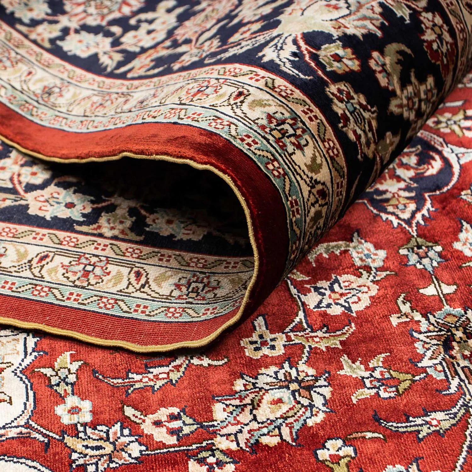 China Seide Teppich 198x137cm - Orientteppich - Image 4