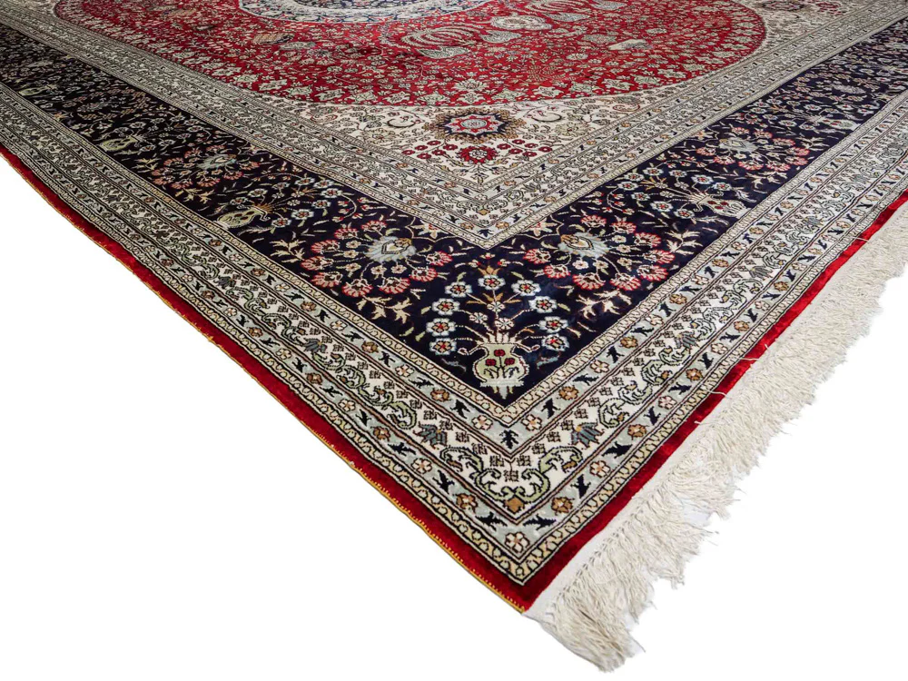 China Seide Teppich 370x272cm - Orientteppich - Image 3
