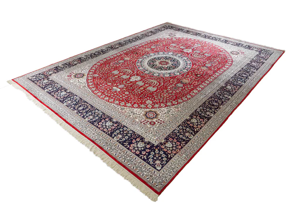 China Seide Teppich 370x272cm - Orientteppich - Image 5