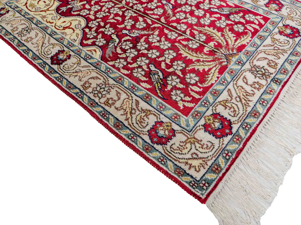 China Seide Teppich 86x58cm - Orientteppich - Image 3