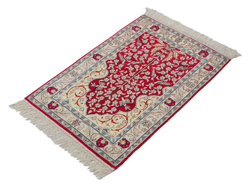 China Seide Teppich 86x58cm - Orientteppich - Image 5