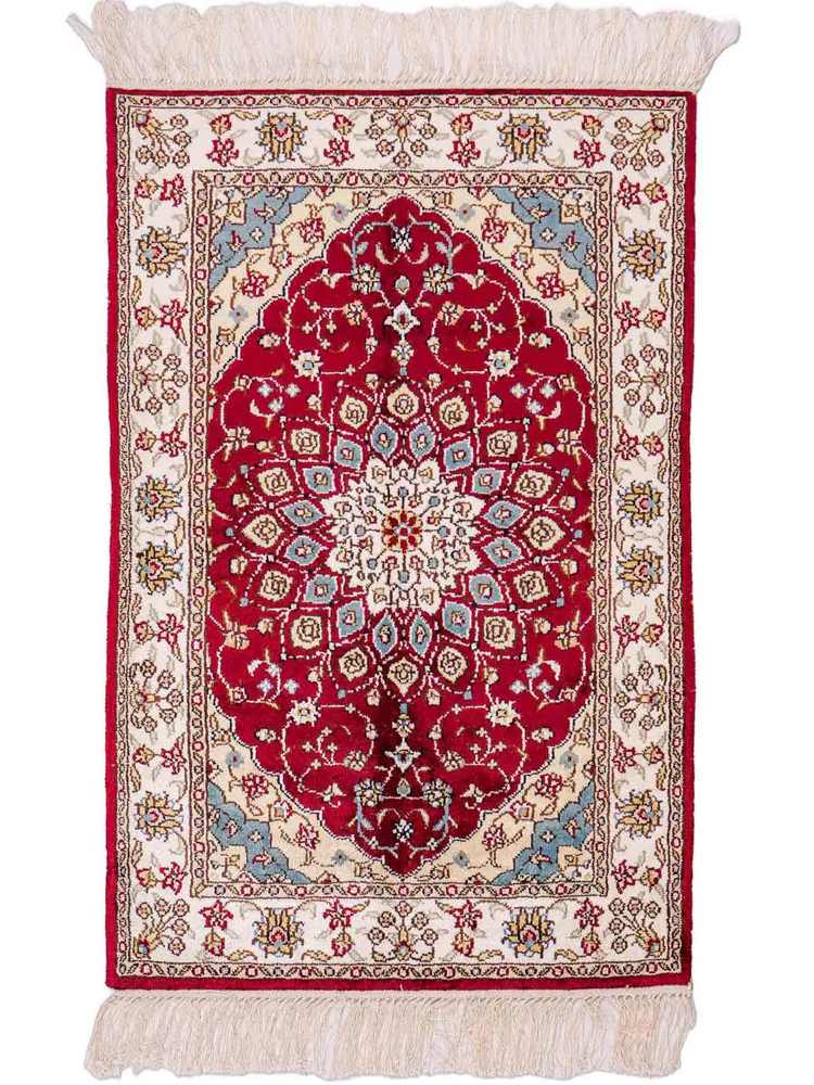 China Seide Teppich 87x56cm - Orientteppich