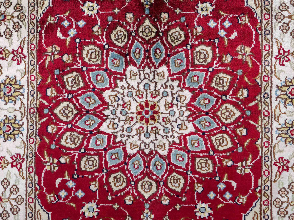 China Seide Teppich 87x56cm - Orientteppich - Image 2
