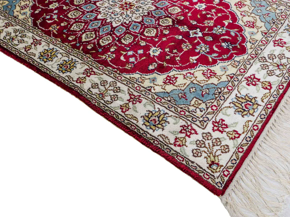 China Seide Teppich 87x56cm - Orientteppich - Image 3