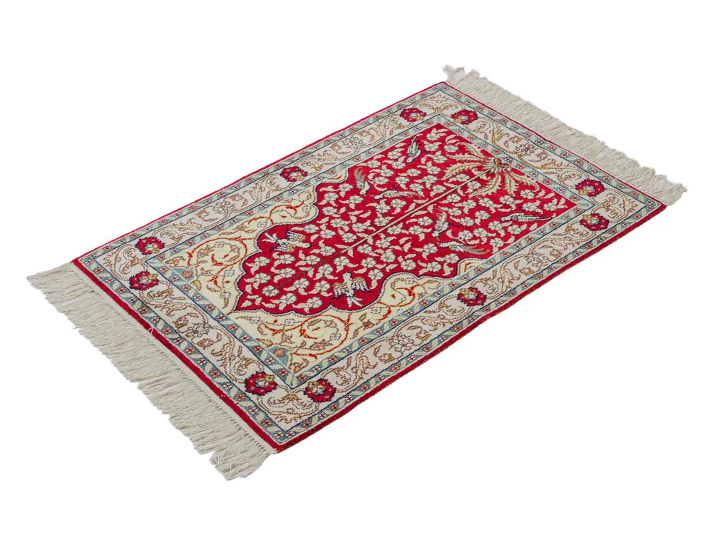 China Seide Teppich 89x58cm - Orientteppich - Image 5