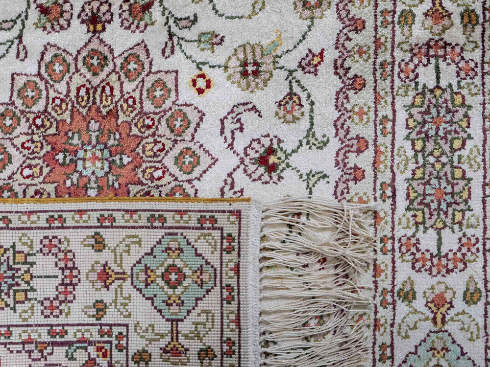 China Seide Teppich 89x59cm - Orientteppich - Image 7