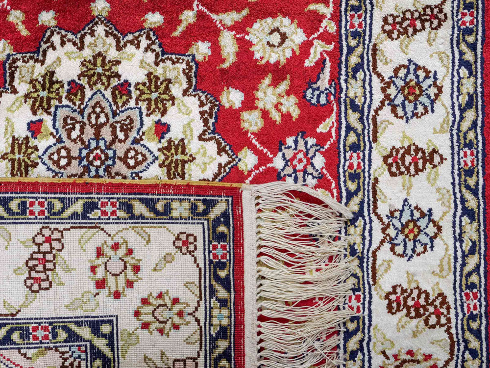 China Seide Teppich 89x60cm - Orientteppich - Image 7