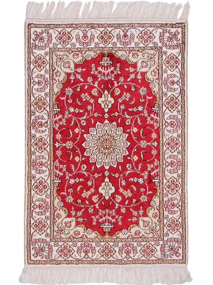China Seide Teppich 89x61cm - Orientteppich