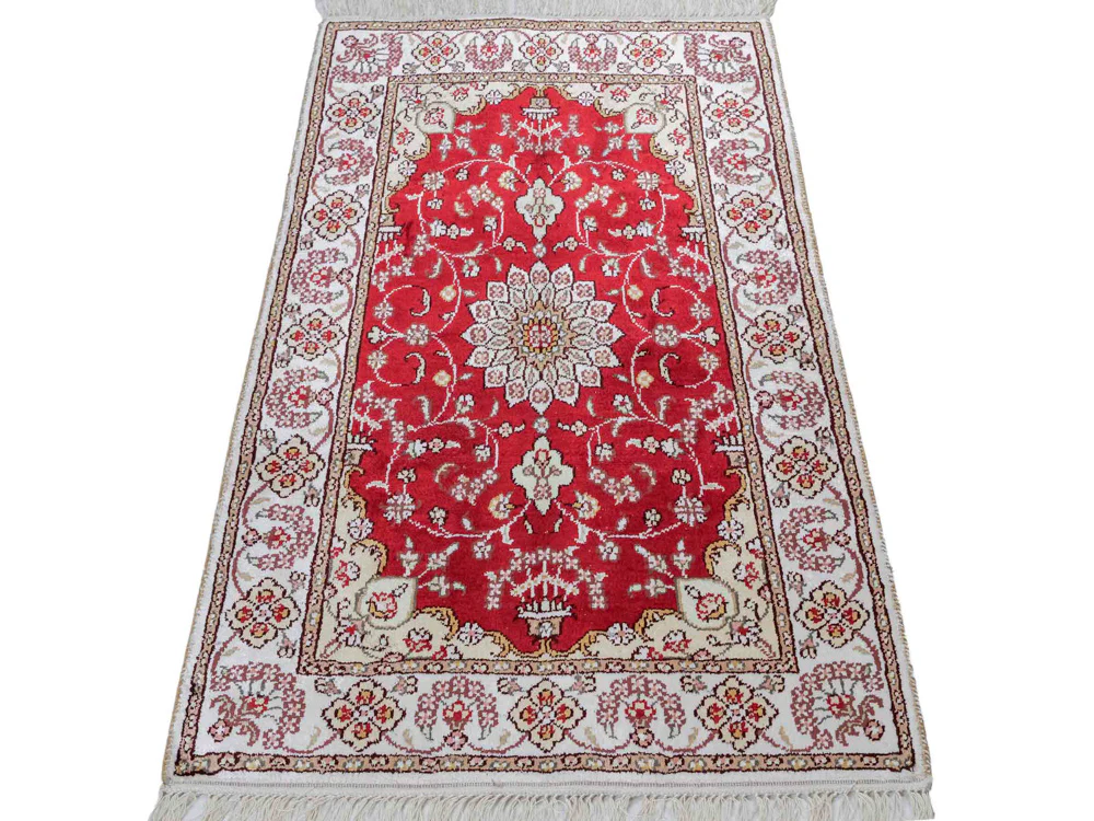 China Seide Teppich 89x61cm - Orientteppich - Image 6
