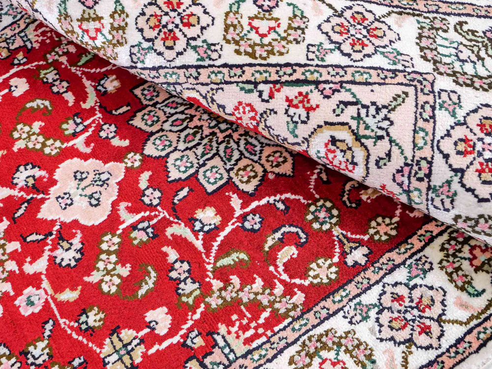 China Seide Teppich 89x62cm - Orientteppich - Image 4