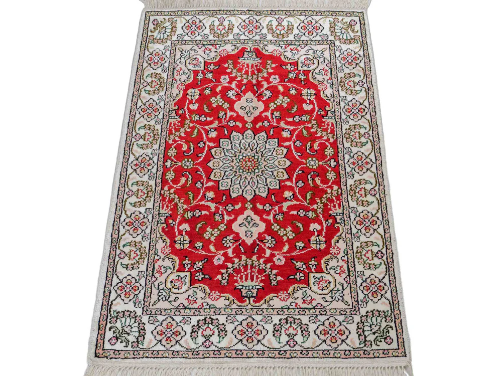 China Seide Teppich 89x62cm - Orientteppich - Image 6
