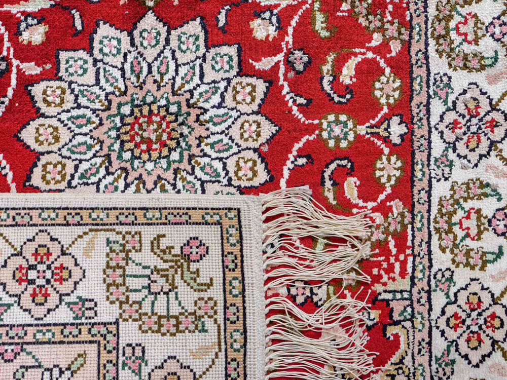 China Seide Teppich 89x62cm - Orientteppich - Image 7
