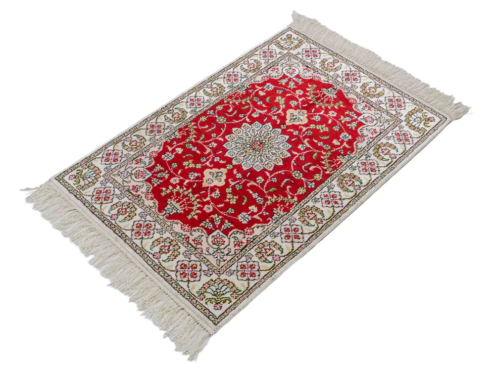 China Seide Teppich 89x62cm - Orientteppich - Image 5