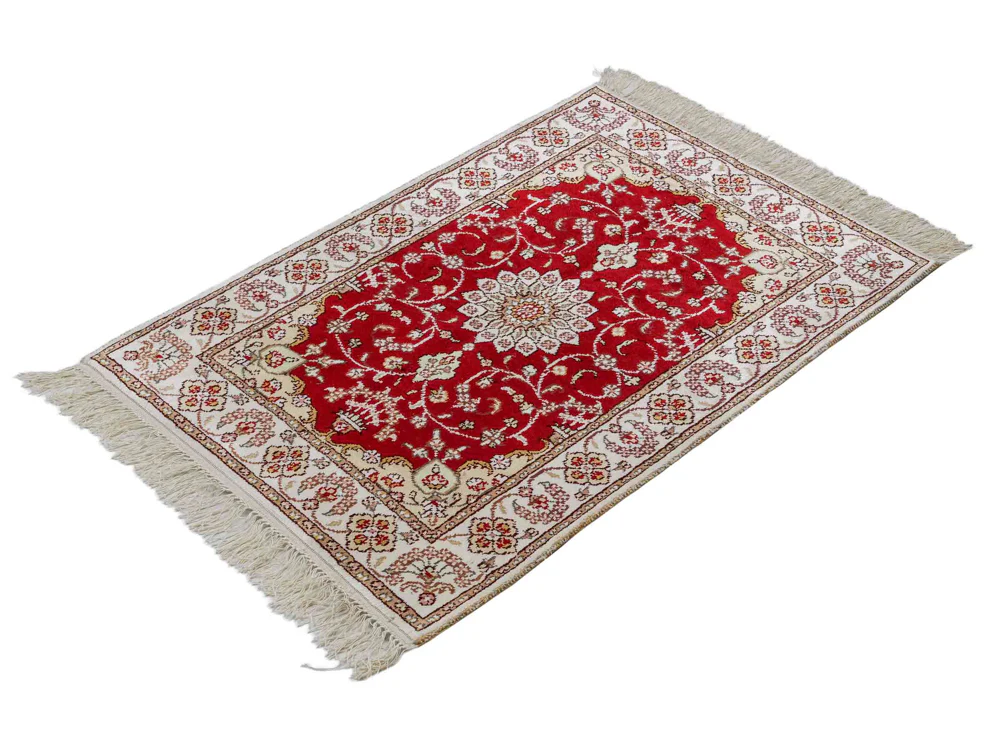 China Seide Teppich 89x62cm - Orientteppich - Image 5