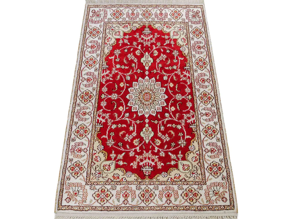 China Seide Teppich 89x62cm - Orientteppich - Image 6