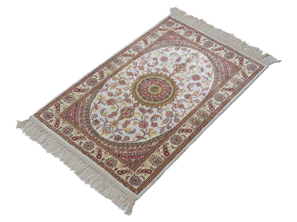 China Seide Teppich 90x59cm - Orientteppich - Image 5
