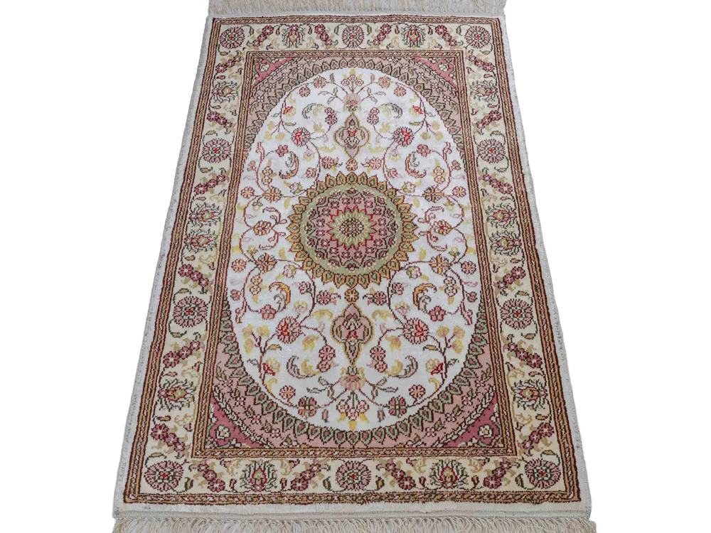 China Seide Teppich 90x59cm - Orientteppich - Image 6