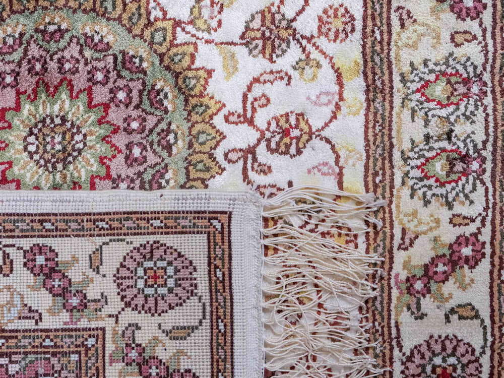 China Seide Teppich 90x59cm - Orientteppich - Image 7