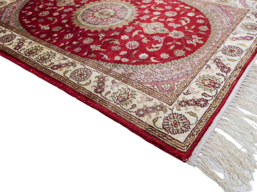 China Seide Teppich 90x59cm - Orientteppich - Image 3