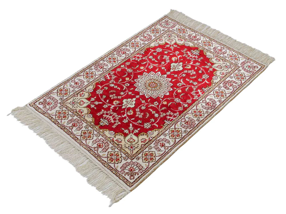 China Seide Teppich 90x62cm - Orientteppich - Image 5