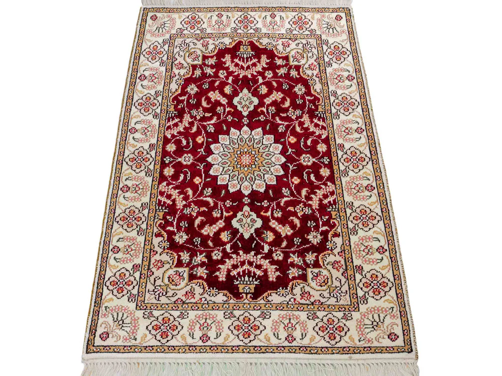 China Seide Teppich 90x63cm - Orientteppich - Image 6