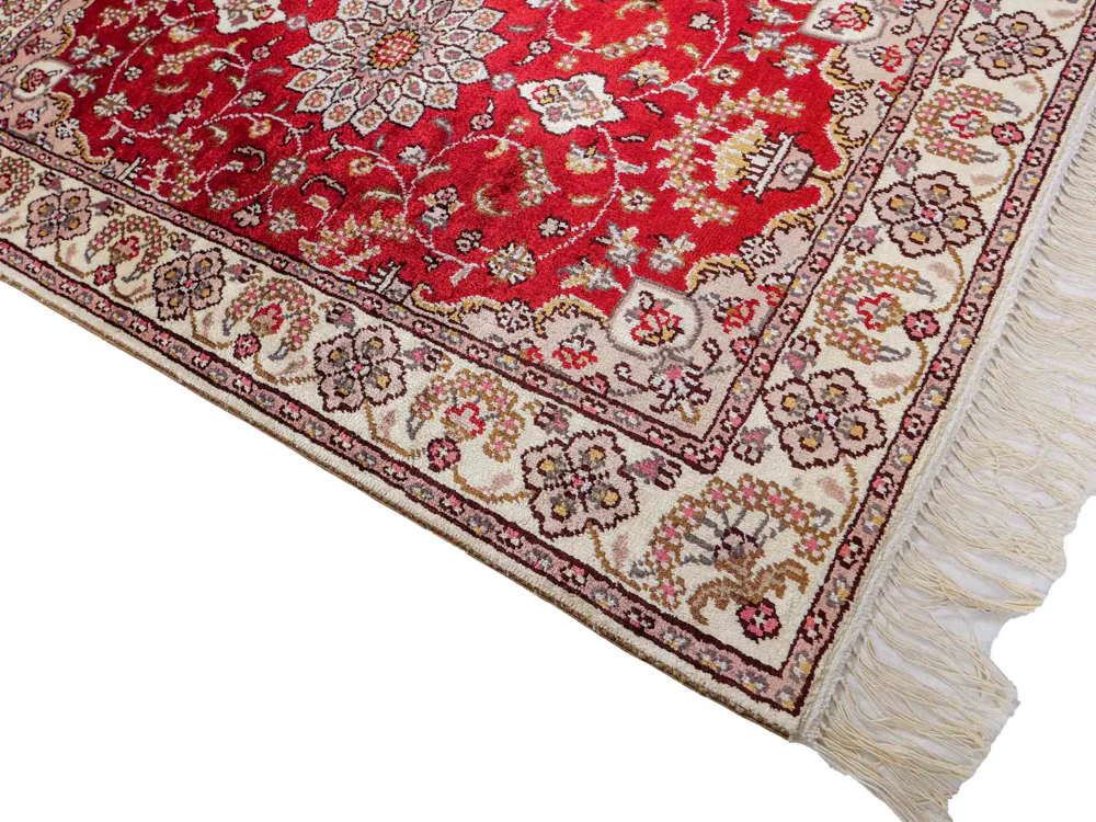 China Seide Teppich 92x60cm - Orientteppich - Image 3