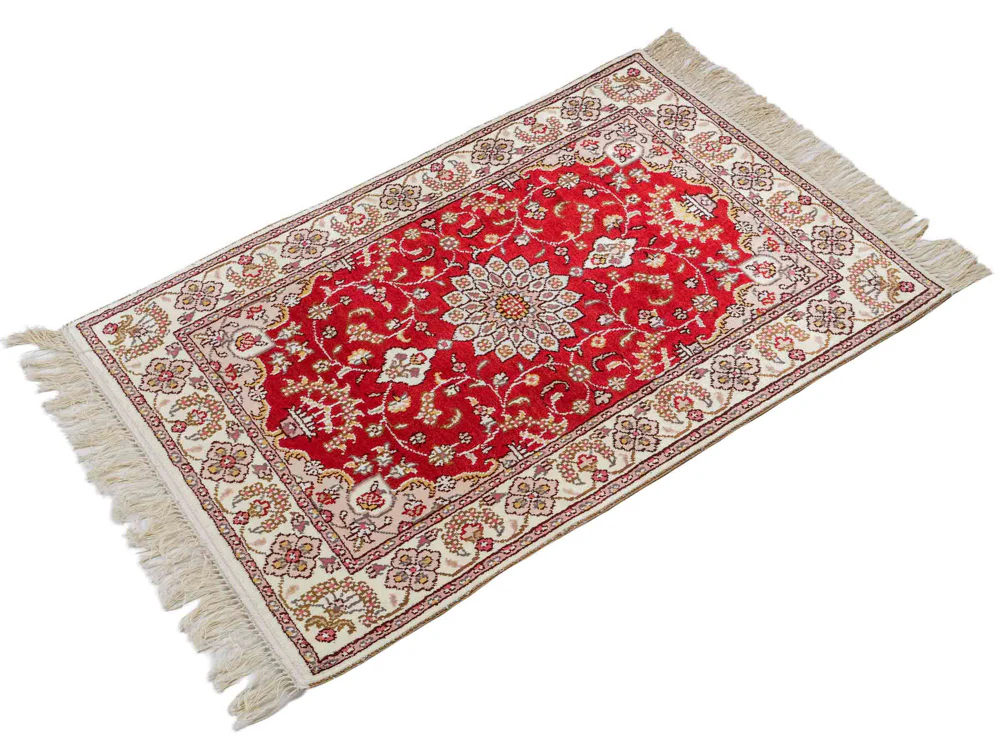 China Seide Teppich 92x60cm - Orientteppich - Image 5