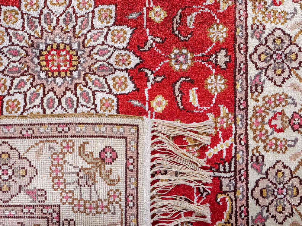 China Seide Teppich 92x60cm - Orientteppich - Image 7