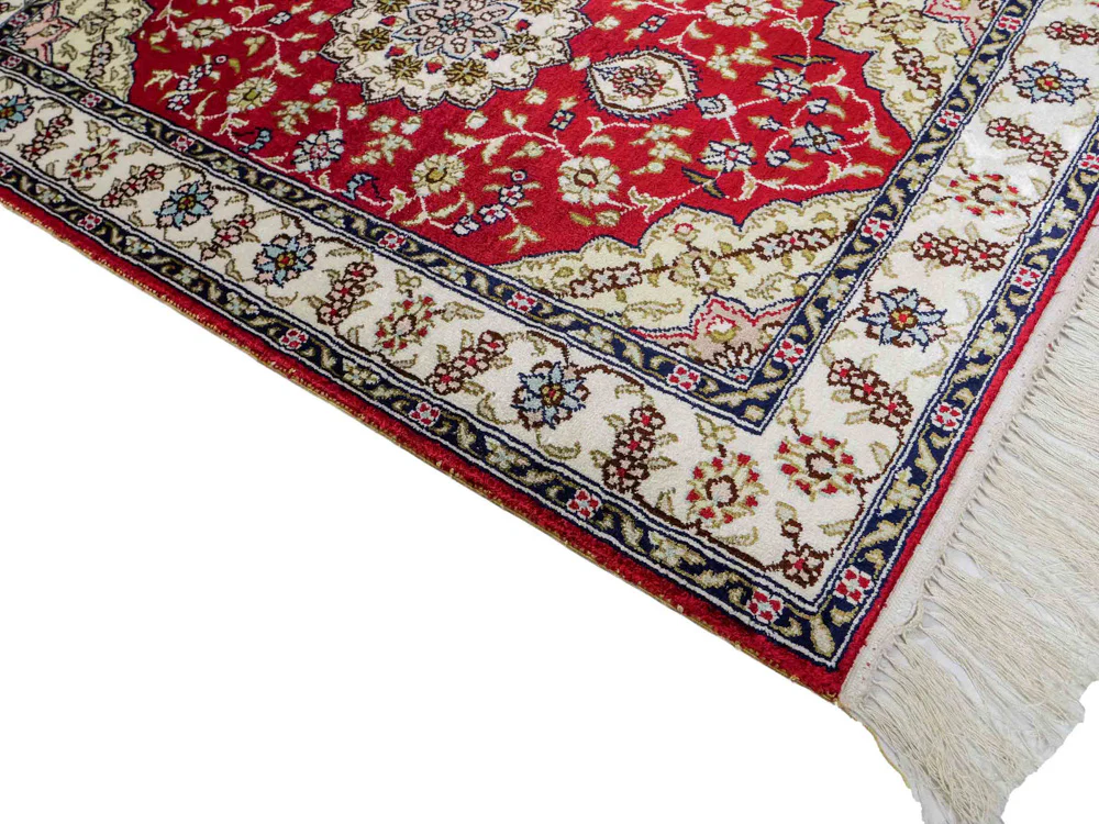 China Seide Teppich 92x60cm - Orientteppich - Image 3