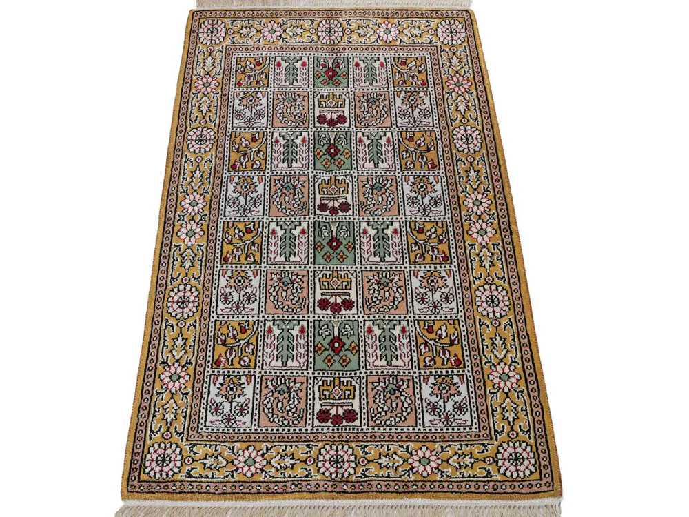 China Seide Teppich 92x62cm - Orientteppich - Image 6