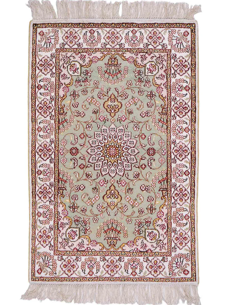 China Seide Teppich 92x63cm - Orientteppich