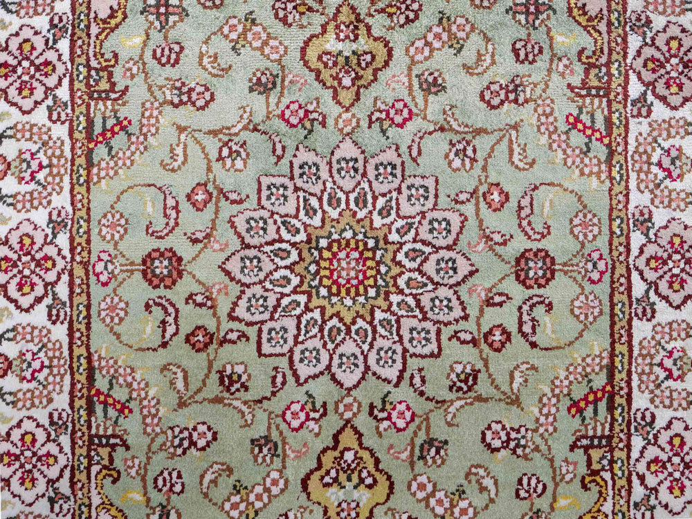 China Seide Teppich 92x63cm - Orientteppich - Image 2
