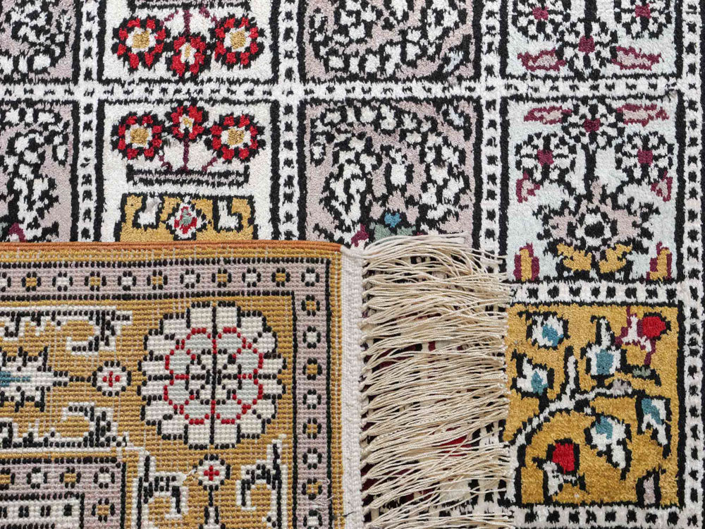 China Seide Teppich 92x64cm - Orientteppich - Image 7