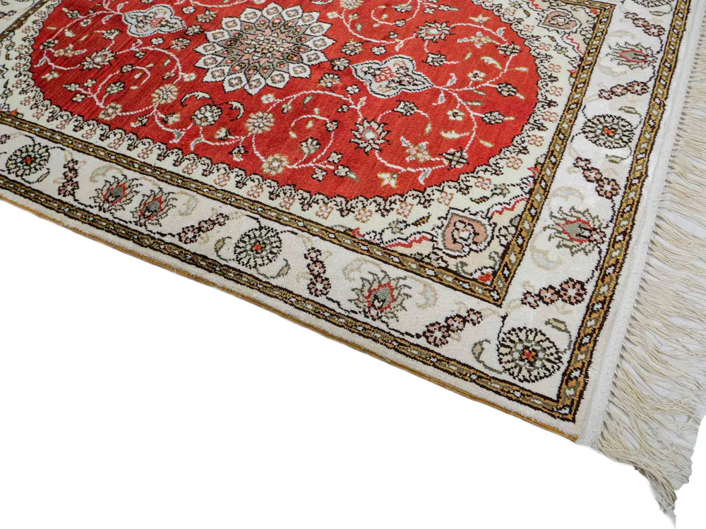 China Seide Teppich 93x61cm - Orientteppich - Image 3